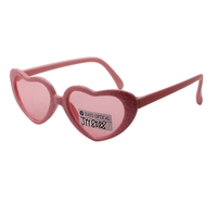 Custom Logo Girl Pink Rubber Frame Children Sunglasses